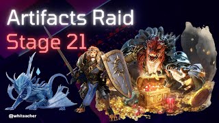 【Watcher of Realms】Artifacts Material Raid (Stage 21 Game-play)
