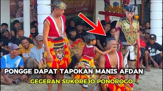 Spectacular‼️ Pongge Receives an Affectionate Slap from Afdan While Vying for the Jathil Reog Pon...
