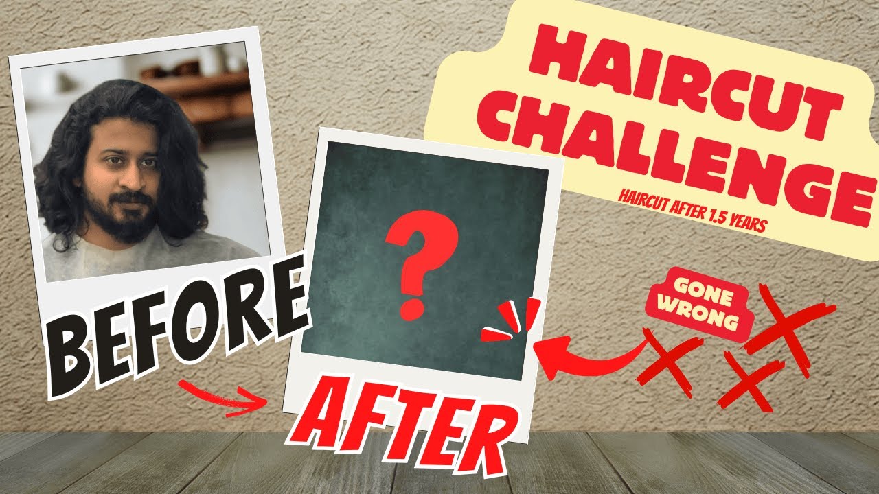 ಯಾವ್ದ್ ಗುರು ಇದು HAIRCUT CHALLENGE  🤯 || Haircut AFTER 1.5 YEARS || LONG HAIR TO FADE CUT ||