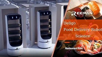 Reeman Food Delivery Robot—Deligo Delivery Robot Science