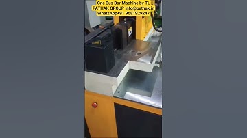 New CNC BusBar Machine By TL PATHAK GROUP