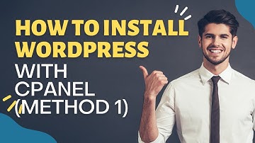 How to Install WordPress with cPanel Method 1