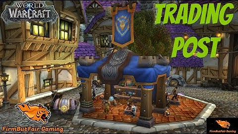 WoW Dragonflight 10.0.5 - Trading Post - FREE MOUNT!!!!! and Transmogs!!!