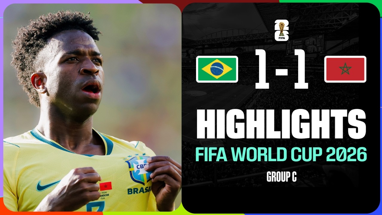 FIFA World Cup - Brazil 1-1 Morocco | Extended Highlights | SportyTV