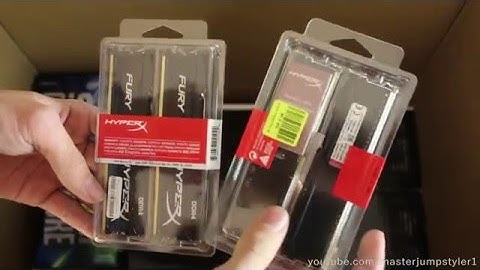 Unboxing // Kingston HyperX Fury DIMM Kit 16GB, DDR4-2133, CL14