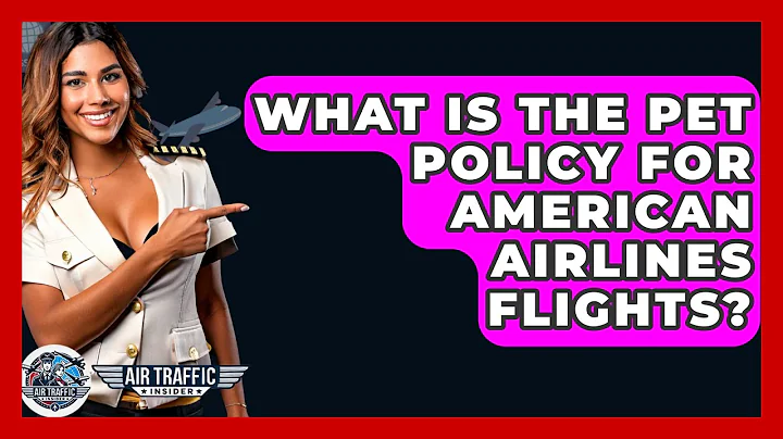 What Is The Pet Policy For American Airlines Flights? - Air Traffic Insider