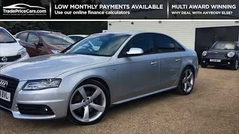 2011 AUDI A4 2.0 TDI S LINE BLACK EDITION FOR SALE | CAR REVIEW VLOG