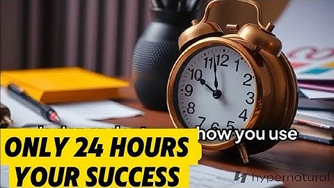 Best Short Motivational Speech Video - 24 HOURS - 1-Minute Motivation #2