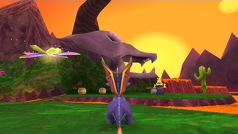 Spyro 2 Texture Hack: Skelos Wildlands