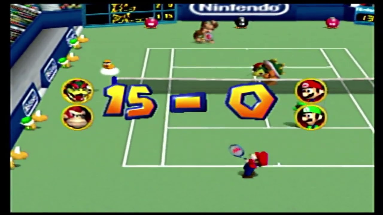 Mario Tennis 64(N64 JP)Gameplay 62