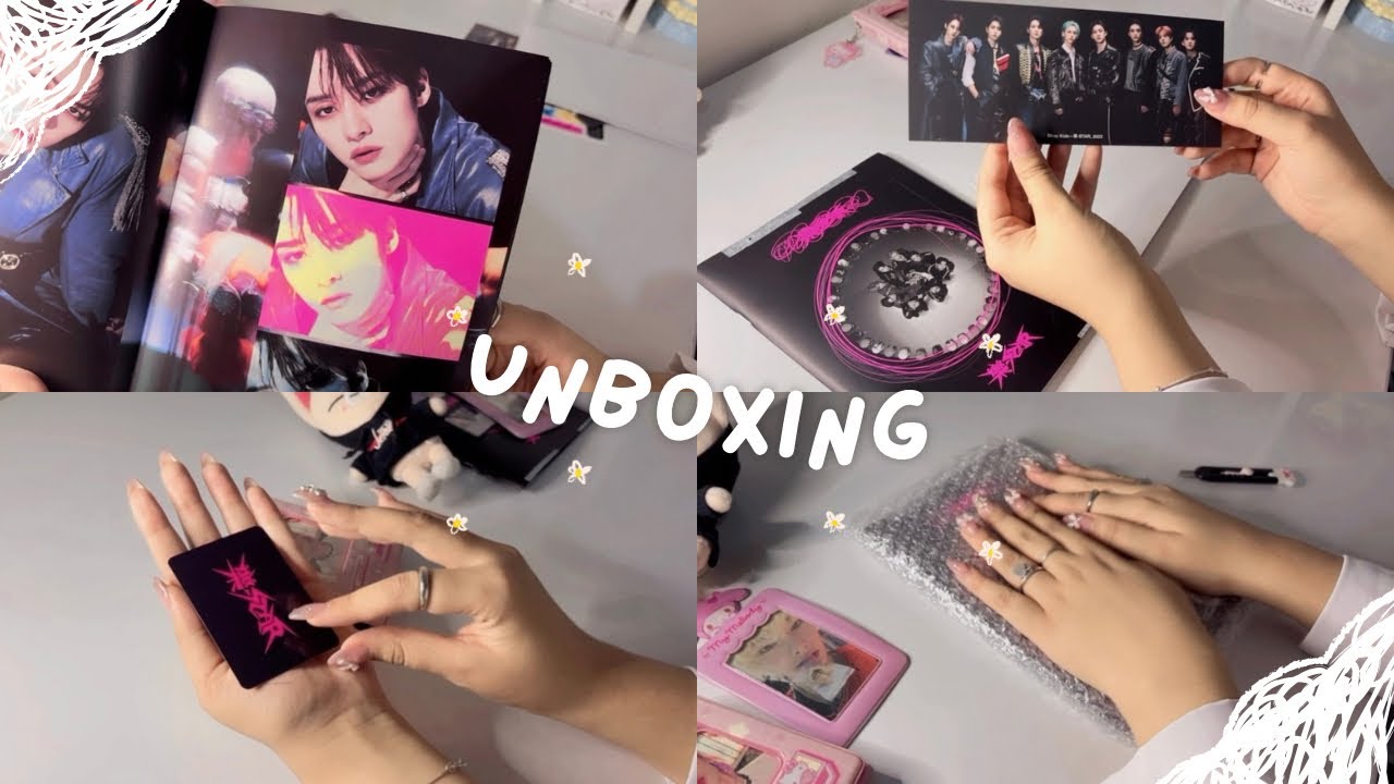 Unboxing álbum de K-pop - Stray Kids Rock Star • 🌷