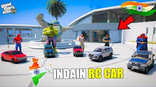 Franklin And Avengers Buying Mini Indian RC Car in GTA 5 | GTAV Avengers | A.K GAME WORLD