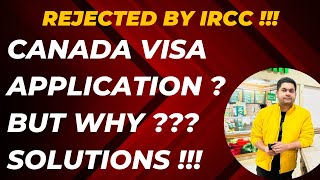 Bad News| Rejection for Canada Visa| Solutions for Rejected Canada Visa Application| canadavisa pr