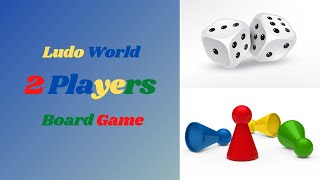 2 Players Ludo World Board Game | How To Play Ludo screenshot 4