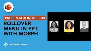 Rollover Menu in PowerPoint with Morph