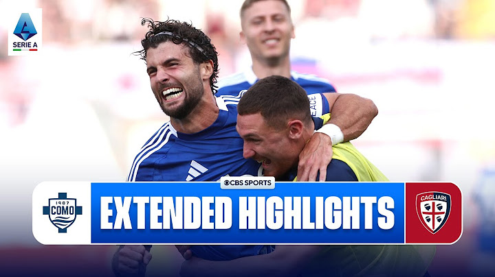 Como vs. Cagliari: Extended Highlights | Serie A | CBS Sports Golazo