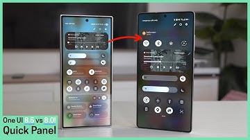One UI 8 vs One UI 8.5 - Quick Panel Compared!