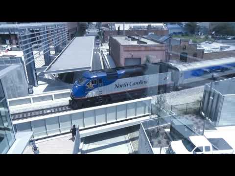 Exploring Raleigh's Brand New Union Station 7/10/18! Ft Amtrak