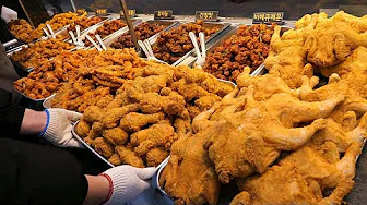 People around the world rave about it! Super delicious Korean chicken - Top 5 / Korean Street Food