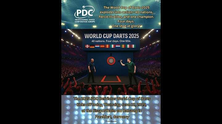 The 2025 World Cup of Darts