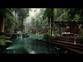 Luxury Jungle Retreat — 4K Relaxing Loop | Waterfalls, Calm Nature, Soft Ambient Motion
