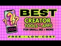 Create More! Best Creator Tools/Apps (2024)