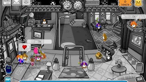 Club Penguin - How to get the secret background at the Stage