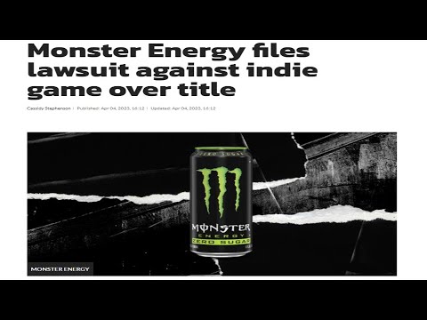 Monster Energy sues indie game for having the word 'Monster' in it