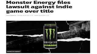 Monster Energy tries to bully indie dev out of using the word 'monster',  but chose the wrong guy to pick on