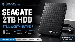 Seagate Portable 2TB External Hard Drive HDD (STGX2000400) Review