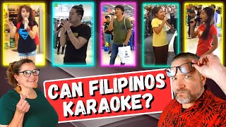 First Time Reaction to Viral Filipinos singing Karaoke