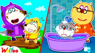 Your Mom vs My Mom - Kasper Feels Jealous with Wolfoo! - Family Fun Playtime 🤩 Wolfoo Kids Cartoon