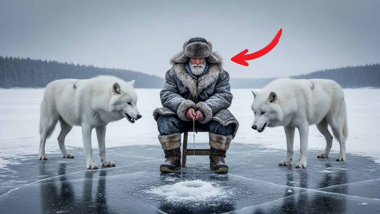 ГОЛОДНЫЕ волки ОКРУЖИЛИ одинокого старика на ледяном плато—то,что произошло дальше, никто не ожидал…
