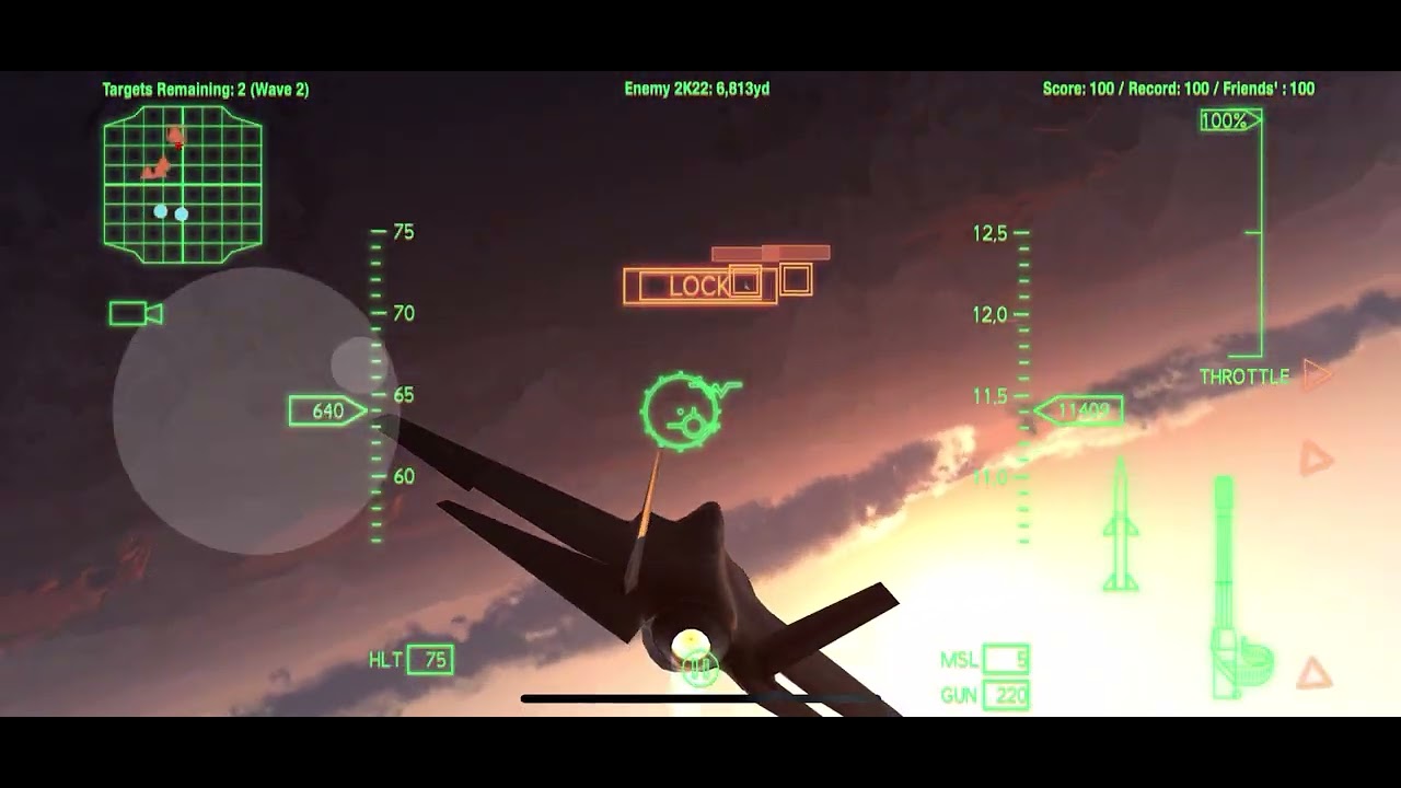 Alliance Air War - F35 Gameplay