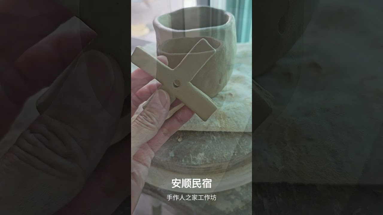 Assembling Ceramic Planter