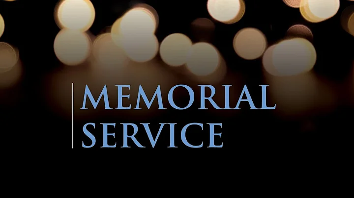 Memorial Service | Pam Ingram