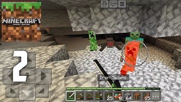 MINECRAFT GAMEPLAY WALKTHROUGH PART 2 (ANDROID,IOS)