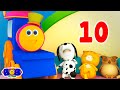 Sepuluh di Tempat Tidur | Kartun pendidikan | Bob The Train Malaysia | Sajak untuk kanak-kanak