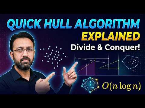 Quick Hull Algorithm: Step-by-Step Guide | Divide & Conquer | DAA