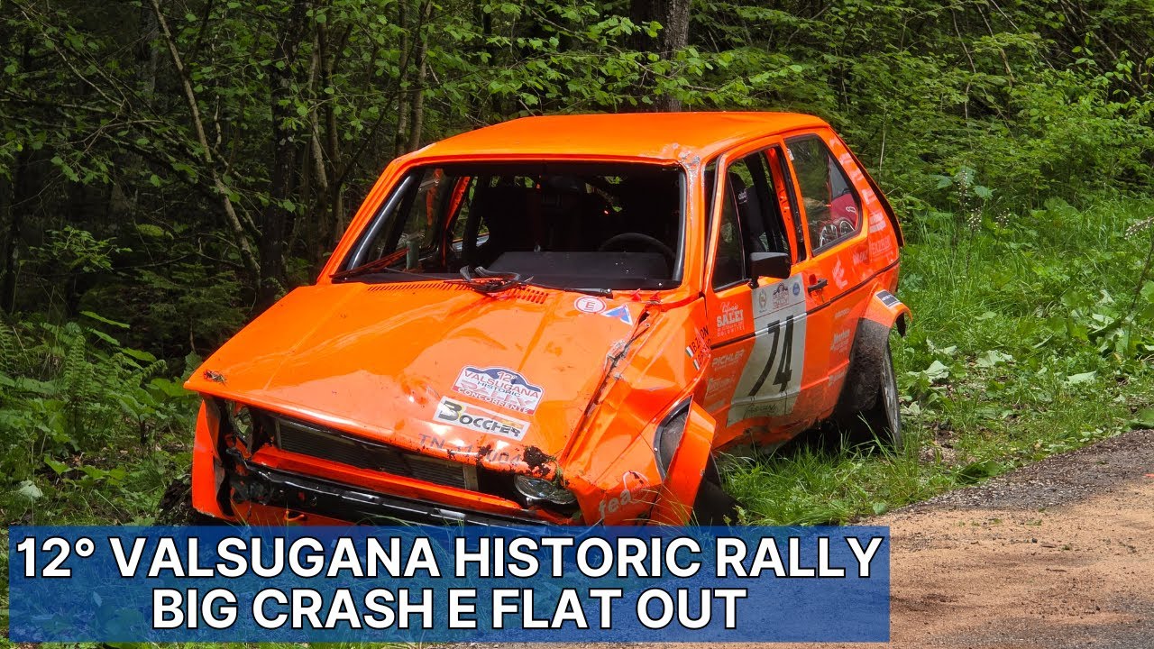 12° Valsugana Historic Rally - PS3 Lagorai [CRASH E FLAT OUT]