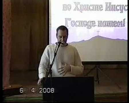 Leslie Preaching at Reconciliation