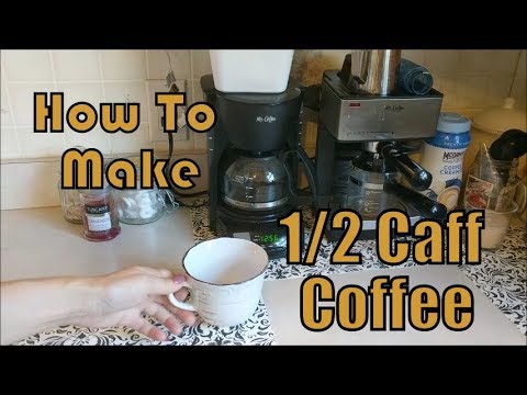 How To Make Your Own Half Caff Coffee Grounds At Home