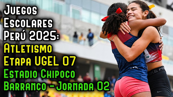 Jornada 02, Competencias de Atletismo Etapa UGEL 07, Juegos Nacionales Escolares Perú 2025 parte 02