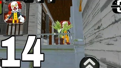 Clown Neighbor Escape - Levels 14 Gameplay Walkthrough PART 14 (iOS, Android)