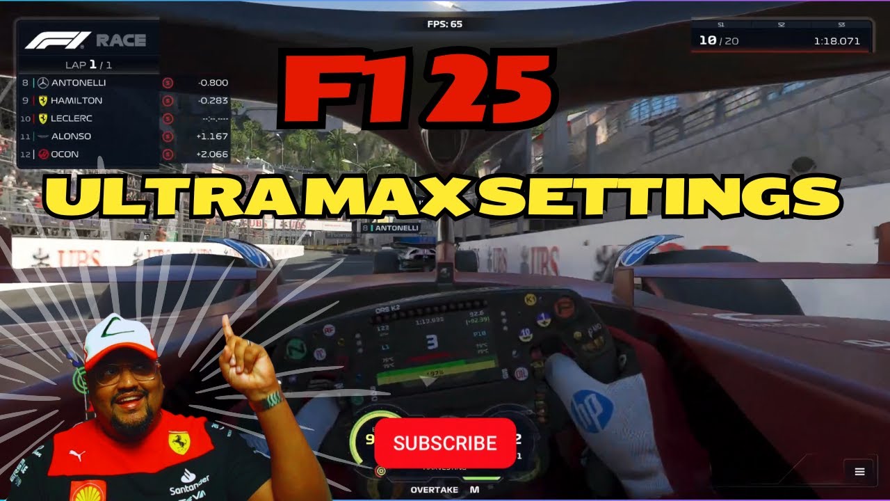 NEW F1 25 GAME Ultra Max Settings PC Benchmark! - YouTube