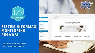 Source Code Aplikasi Monitoring Pegawai Berbasis Website Php