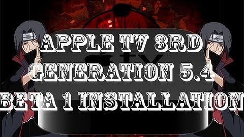 Apple TV 3rd Generation 5.4 Beta 1 or iOS 7 Installation! NO UDID!