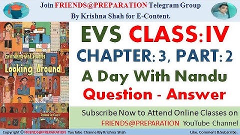 Day with nandu - Chapter 3 Class 4 EVS | Part 2