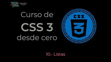 Curso de Desarrollo web 2021 // clase 23- Listas en CSS 3