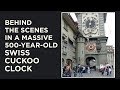 Behind the Scenes in a Massive 500-Year-Old Swiss Cuckoo Clock